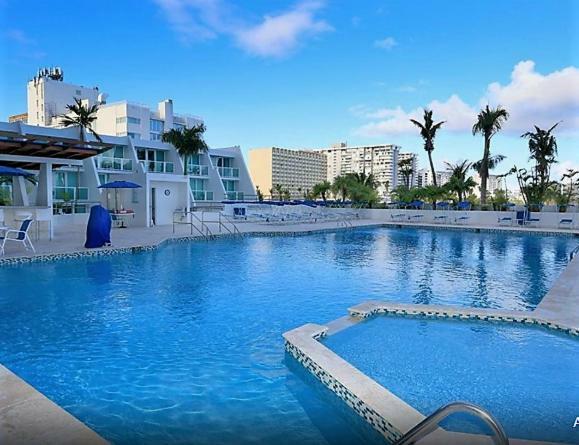 Esj Towers 2 Bd 2Bath Ocean View Apt Top Location Lux San Juan Exteriér fotografie